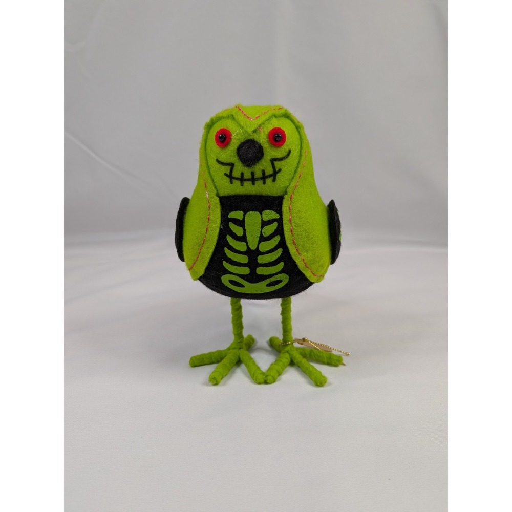 Target Hyde & EEK! Boutique 2024 Halloween Bird X-RAY Neon‎ Green Skeleton